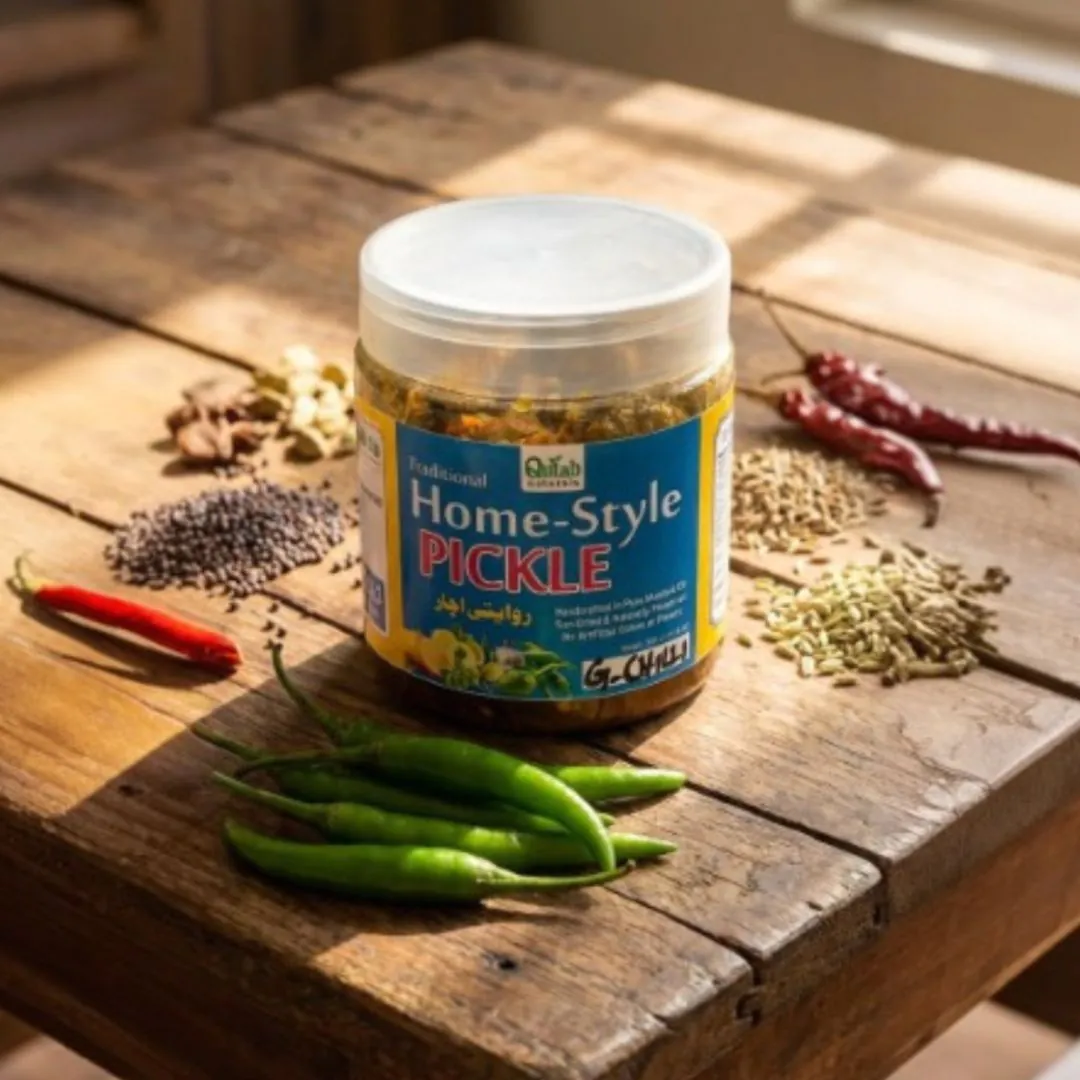 Green Chili Pickle (سبز مرچ کا اچار)